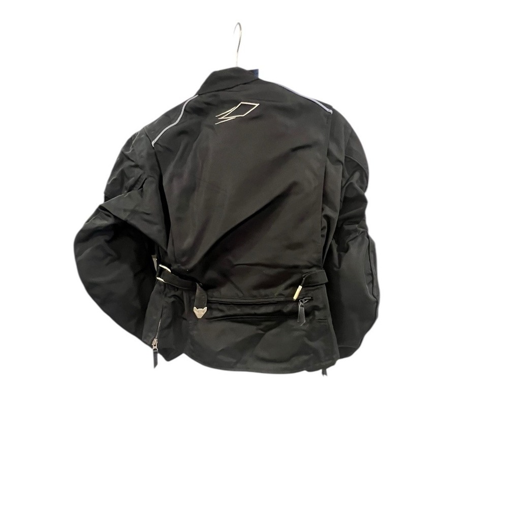 Women's Power Trip‎ Black padded Armored Motorcycle Jacket size Small